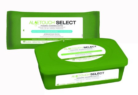 Aloetouch Select - Personal Wipe Soft Pack Aloe Scented 24 Count - Medline - MSC095280