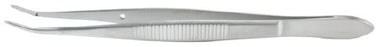 Miltex - Cilia Forceps Barraquer 4-1/2 Inch Length OR Grade German Stainless Steel NonSterile NonLocking Thumb Handle Straight Smooth Tip - 18-1111