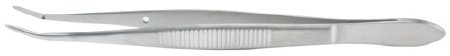 Miltex - Cilia Forceps Barraquer 4-1/2 Inch Length OR Grade German Stainless Steel NonSterile NonLocking Thumb Handle Straight Smooth Tip - 18-1111