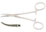Miltex - Hemostatic Forceps Halsted-Mosquito 5 Inch Length Surgical Grade NonMagnetic Stainless Steel NonSterile Ratchet Lock Finger Ring Handle Curved Serrated Tips - 18-1936