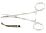 Miltex Miltex Hemostatic Forceps Halsted-Mosquito 5 Inch Surgical Grade NonMagnetic Stainless Steel NonSterile Ratchet Lock Finger Ring Handle Curved Serrated Tips - 18-1936