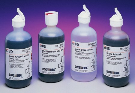 BD BBL - Gram Stain Set 4 X 250 mL - B12539