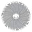 Dickson - 7-Day Temperature Recording Chart Pressure Sensitive Paper 4 Inch Diameter Gray Grid - 13940984