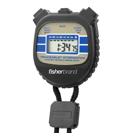 Traceable - Digital Stopwatch Shock Resistant, Water Resistant 24 Hours Digital Display - 1464911
