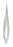 Miltex - Micro Scissors 5-3/4 Inch Length OR Grade German Stainless Steel NonSterile Flat Thumb Handle with Spring Straight Blade Sharp Tip / Sharp Tip - 17-2060