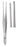 Miltex Miltex Tissue Forceps Strabismus 4 Inch OR Grade Stainless Steel (German) NonSterile NonLocking Thumb Handle Straight Serrated Tips w/1 X 2 Teeth - 18-840