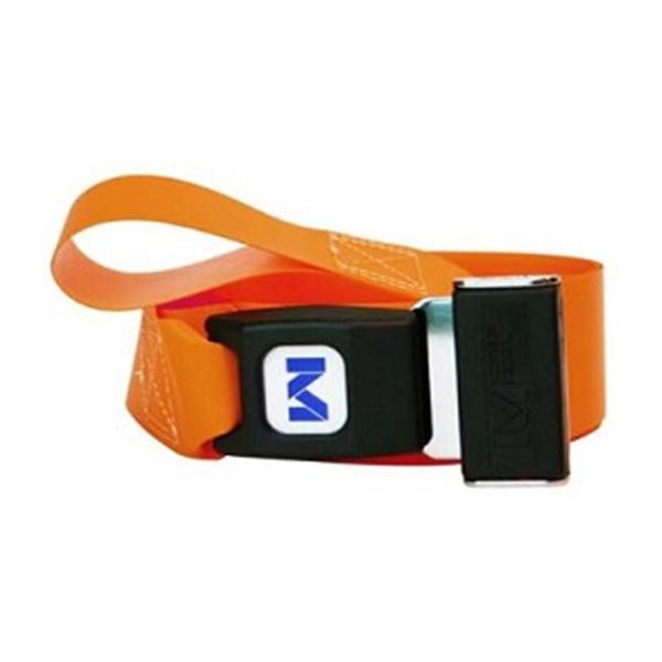 Morrison Medical Product Strap Saftey Polypropelyne Metal Buckle Orange Ea - 1300XOR