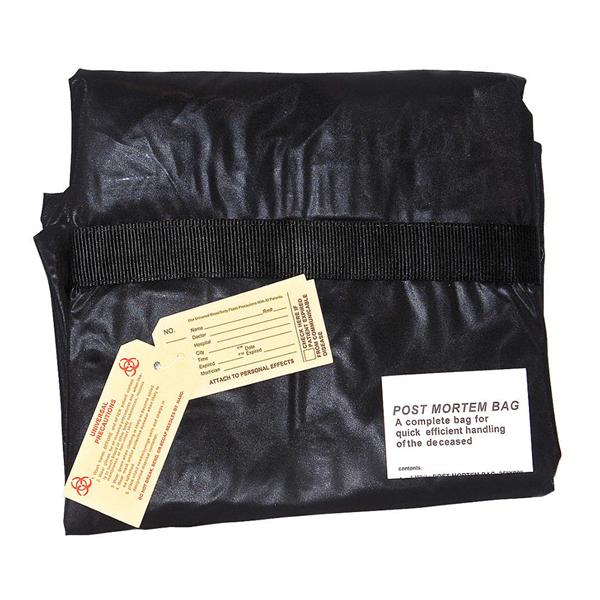 Medsource International Bag Body With Handles Black Non-Sterile Heavy-Duty Ea, 10 Ea/Ca - MS-BOD200-S