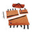 Ferno Washington Inc Splint Vacuum Extremity Orange Size Medium Ea - 374863