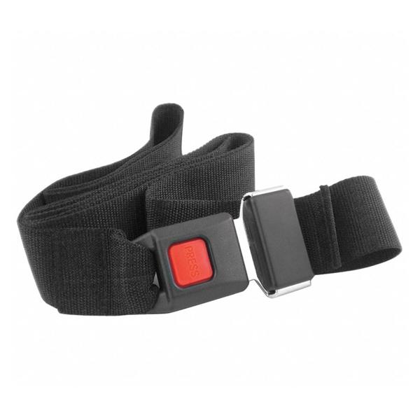 Medsource International Strap Backboard Polypropylene 5' 2 Piece Metal Buckle Black Ea, 50 Ea/Ca - MS-ST593
