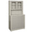 UMF Medical Treatment Cabinet Floor Standing Metal 2 Drawer / 2 Shelf - 6117