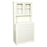 UMF Medical - Treatment Cabinet Floor Standing Metal 2 Drawers 2 Shelves - 6117