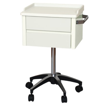 UMF Medical - ECG Cart Metal and Cast Aluminum 20 X 33-1/2 X 16-1/4 Inch Specify Color When Ordering 13-3/4 X 13 X 2-1/2 Inch - 6620