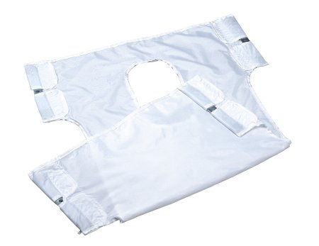 Drive Medical Seat and Back Commode Sling 4 Point Without Head Support Chainless One Size Fits Most 400 lbs. Weight Capacity - 13026