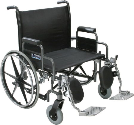 Sentra - Legrest, Wheelchair Elevating For Heavy Duty, Extra Wide Wheelchair - HDELR