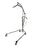 Drive Medical - Patient Transfer Sling Lift 450 lbs. Weight Capacity Hydraulic - 13023