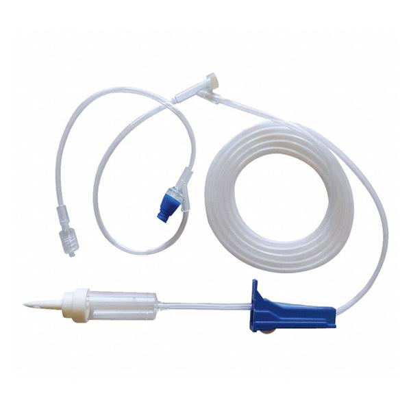 Medsource International Iv Administration Set Ndls 1 Split Septum/1 Y-Injection Site 83" 60 Drops/Ml Ea, 50 Ea/Ca - MS-83160