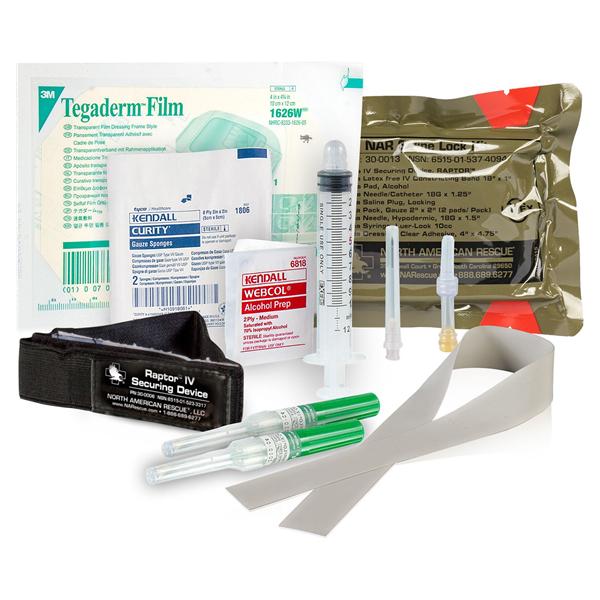 North America Rescue Kit Saline Lock Nar Ea - 30-0013