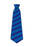 Healthmark PPE Decals, Blue Tie - 14.66" x 2.47: in, 50 Per Case - HMK-TIE-2416BL