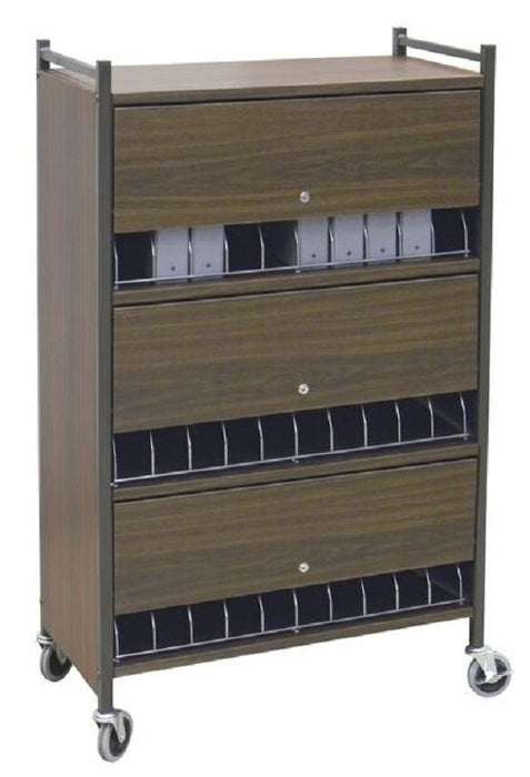 Omnimed Economy Closed Style Chart Rack (Locking Option), Beige