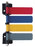 Omnimed Custom Color Exam Room Flag Systems (1-16 Flags)