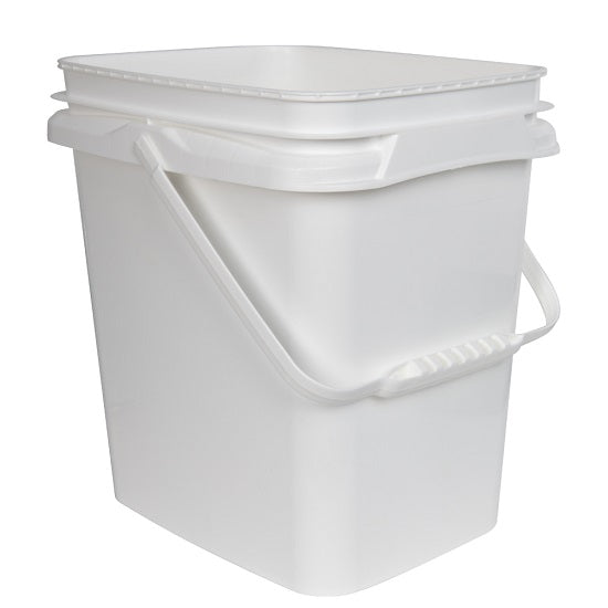 Polypropylene Rectangular Pail with Handle