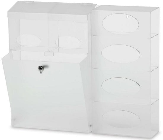 Omnimed 307005 Medical Isolation Station - Acrylic