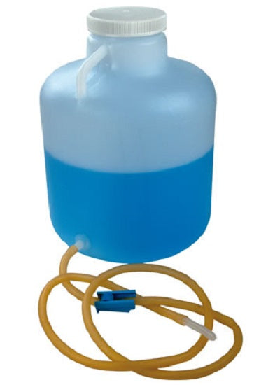 Modified Nalgene Wide Mouth LDPE Carboy with a Tubing & Pinch Spigot