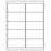 Tabbies Laser / Inkjet Label Sheets, - Use Template No. 5163 - 2" H x 4" W, - 1000 per Pack - 40158