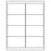Tabbies Laser / Inkjet Label Sheets, - 2-1/2" H x 4" W, - 800 per Pack - 40159
