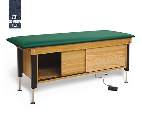 Hausmamann Hi-Lo Power Cabinet Treatment Table - 78" x 30" x 27"-37"