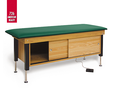 Hausmamann Hi-Lo Power Cabinet Treatment Table - 78" x 30" x 27"-37"