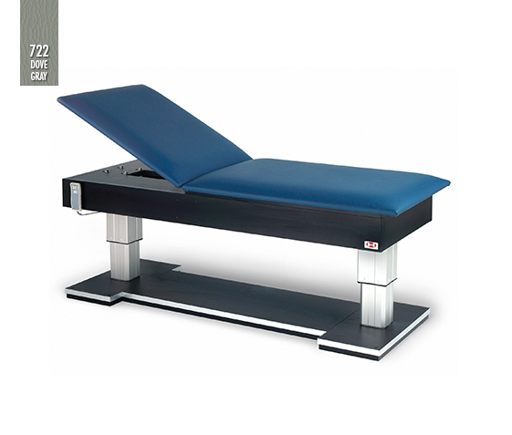 Hausmamann Bariatric Hi-Lo Treatment Table with Power Backrest - 78" x 32" x 21"-30"