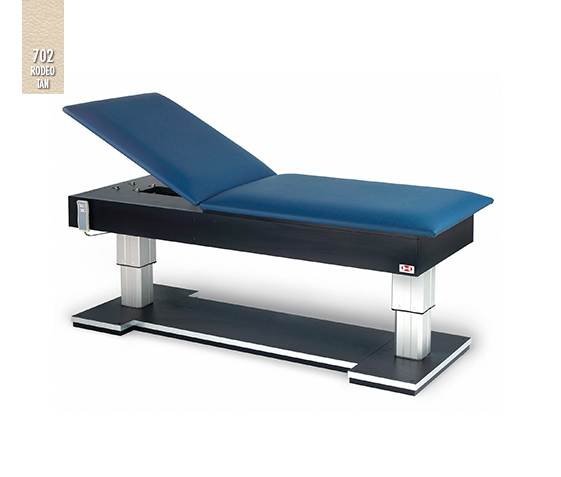 Hausmamann Bariatric Hi-Lo Treatment Table with Power Backrest - 78" x 32" x 21"-30"