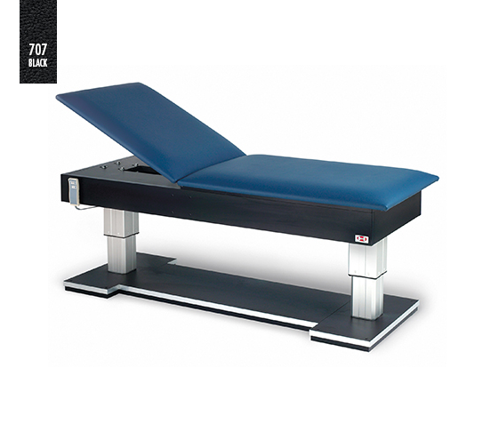 Hausmamann Bariatric Hi-Lo Treatment Table with Power Backrest - 78" x 32" x 21"-30"