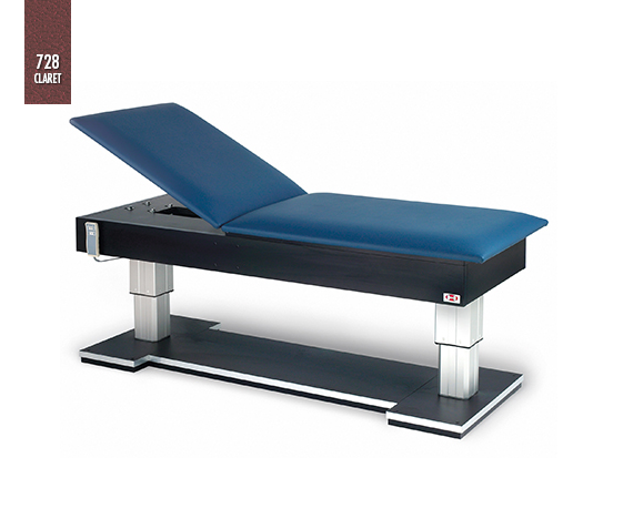 Hausmamann Bariatric Hi-Lo Treatment Table with Power Backrest - 78" x 32" x 21"-30"