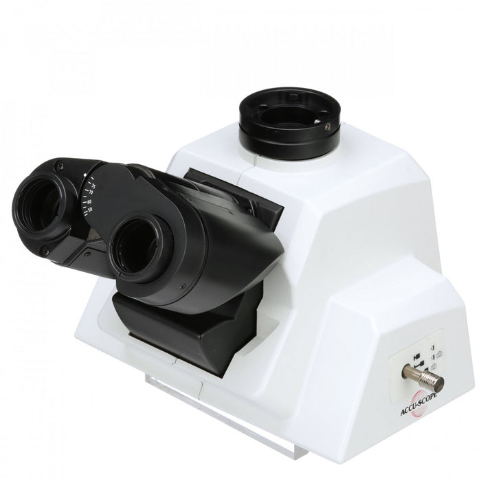 Accu-Scope Inc Viewing Head 0° to 35° Adjustable, 47 to 78 mm IP, Rotatable 360°, 100% T / 0% B, 20% T / 80% B, and 0% T / 100% B For Microscope - 500-3158-TE