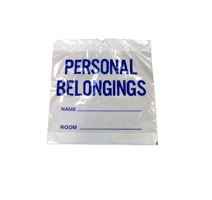 Action Health - Patient Belongings Bag 20 X 20 Inch Film Drawstring Closure Clear - 85251851809