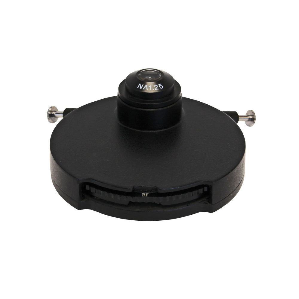 Accu-Scope Inc Turret Condenser 10X, 20X, 40X & 100X Phase Annuli, 6-position N.A. 1.25, Brightfield and Darkfield Positions For EXC-500 Microscope Series - 500-3221-PH