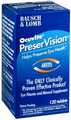 PreserVision - Multivitamin Supplement Vitamin A / Ascorbic Acid 14320 IU - 226 mg Strength Tablet 120 per Bottle - 24208043262
