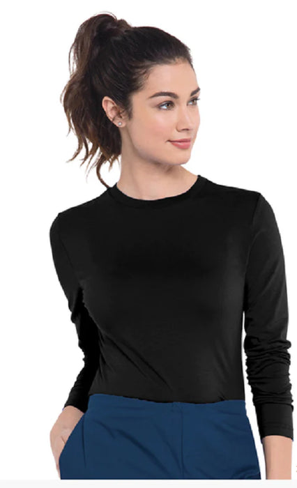 Landau Uniforms - Tee Shirt Without Pockets Long Sleeve Female - 50001BCA 338-4157