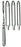 Miltex - Swivel Knife Ballenger German Stainless Steel 3 mm Tip Width X 7-3/4 Inch Length Grooved Hollow Handle NonSterile Reusable - 20-216