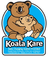 Koala  Kare Baby Changing Station Sticker - 841