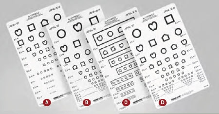 Good-Lite Quantum Series - Vision Screening Kit 10 Foot Measurement Acuity Test - 250411