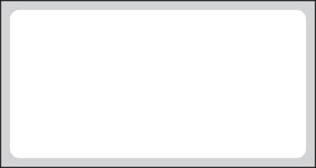 Precision Dynamics Barkley Blank Label Printer Label Without Legend White 1 X 2 Inch - TD-12