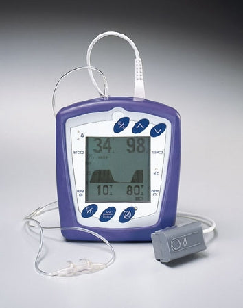 Smiths Medical Capnocheck II Handheld Capnograph Battery Operated Audible and Visual Alarm - 8401