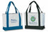 Promotional Considerations - Canvas Bag White / Teal Trim - CS730