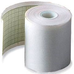 Print Media Recording Paper Thermal 90 X 152 mm Fan-Fold Red Grid - 3845789