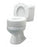 Graham-Field - Raised Toilet Seat 4-1/2 Inch Height White 250 lbs. Weight Capacity - 6909A