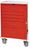Classic Line - Emergency Cart Steel 48 X 22 X 48.25 Inch Red 23 X 17 Inch - 6411